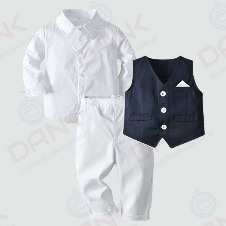Conjunto de Niño Estilo Otoñal