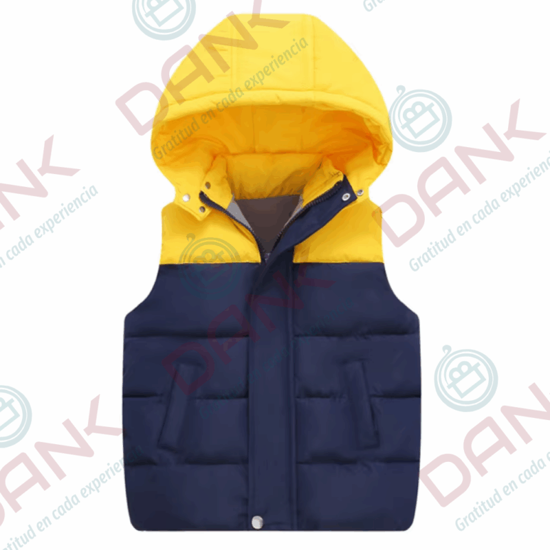 Chaleco Unisex sin mangas